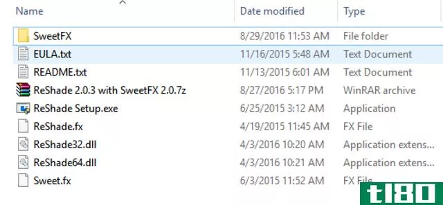 SweetFX Folder Instruction