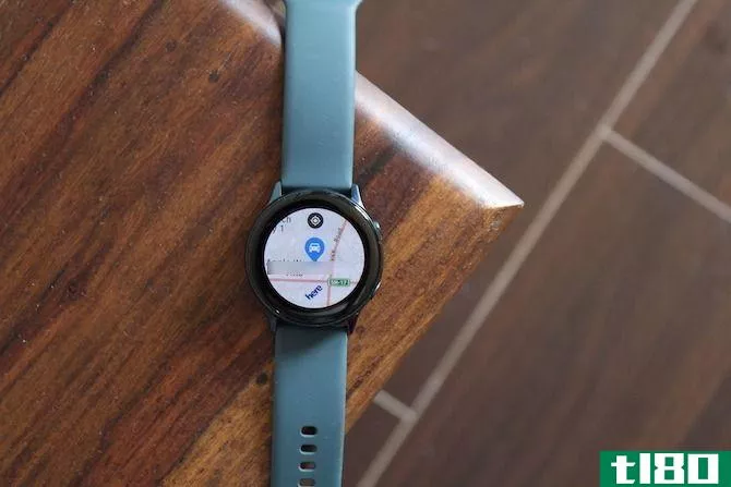 log parking location with Galaxy watch