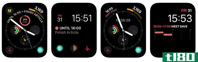 Apple Watch Complicati*** Fantastical 2 App