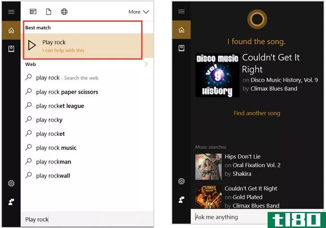 Cortana Music Commands