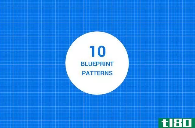 Blueprint Background Pattern Example