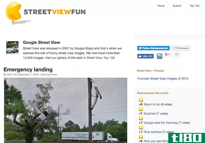 best google earth maps -- street view fun