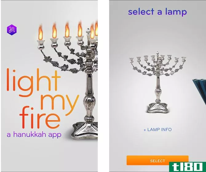 light my fire hanukkah iphone