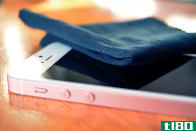 Be sure to clean your phone touchscreen display carefully with a microfiber cloth