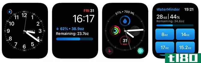 Apple Watch Complicati*** WaterMinder App