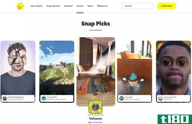 Snapchat Snapcodes to add Augmented Reality AR filters