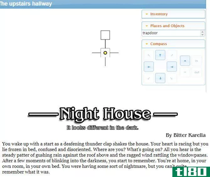 Text-Based Games - Night House