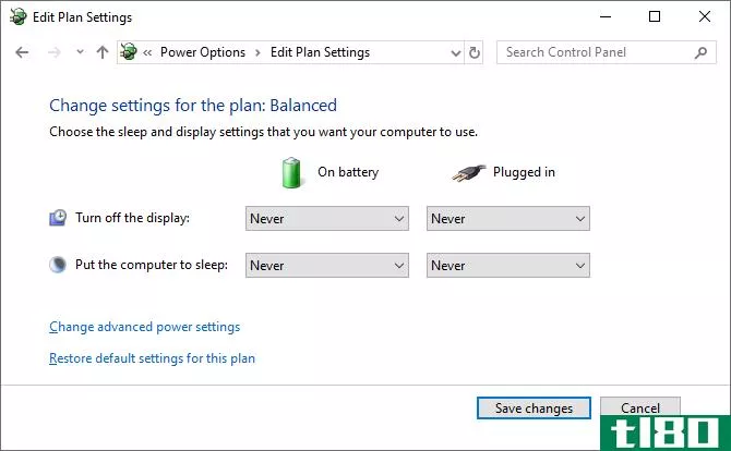 Windows 10 Power Plans