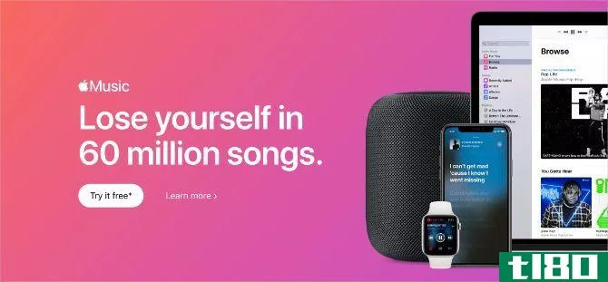 Apple Music 60 million songs banner image