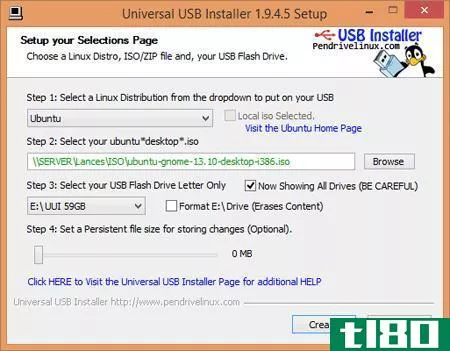 universal-u**-installer-linux