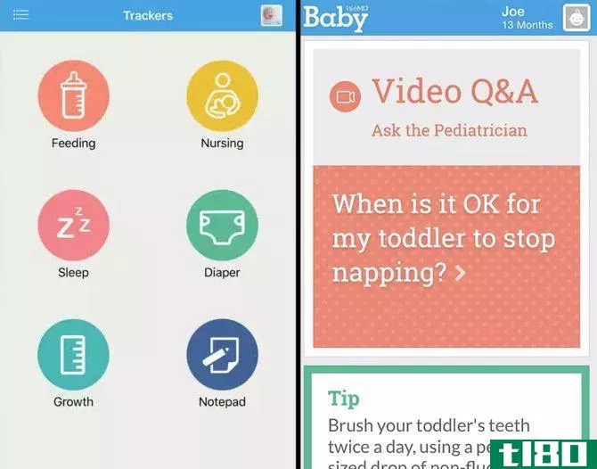 Apps for Parents -- WebMD Baby
