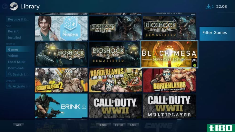 Use your PC like a game c***ole with Steam Big Picture Mode