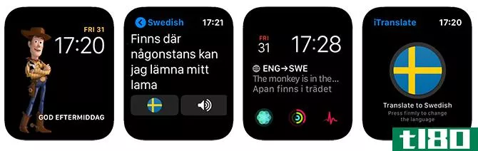 Apple Watch Complicati*** iTranslate App