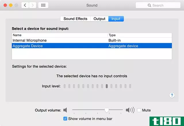 Mac choose the right input audio device