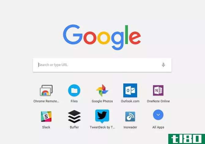 Chromebook Launcher Screen