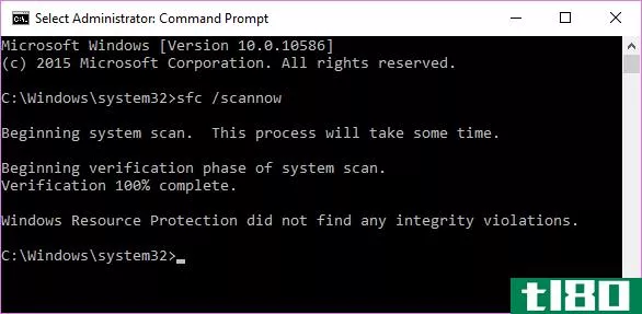 Windows 10 sfc no integrity violati***