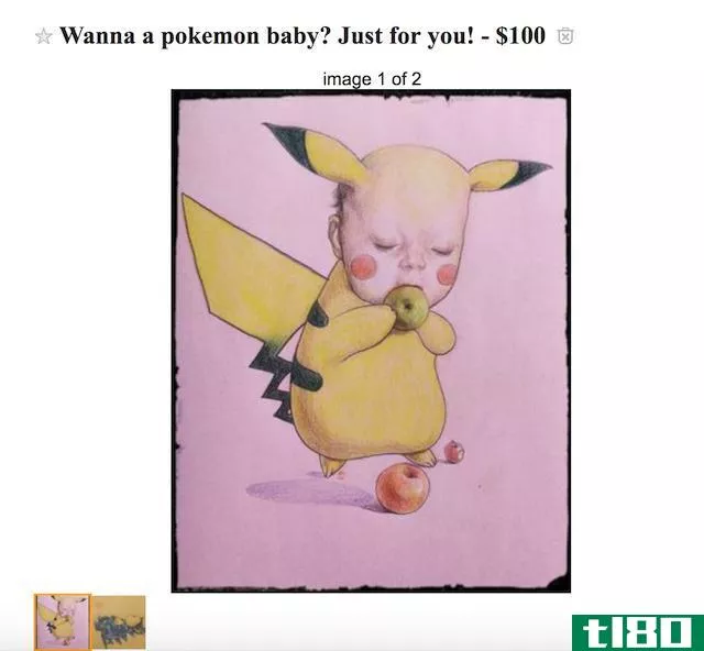 Weird Pokemon Craft Advertisement on Craigslist