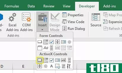 ActiveX Command Button
