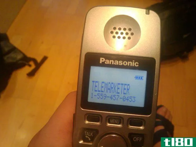 Incoming Phone Call From Telemarketer