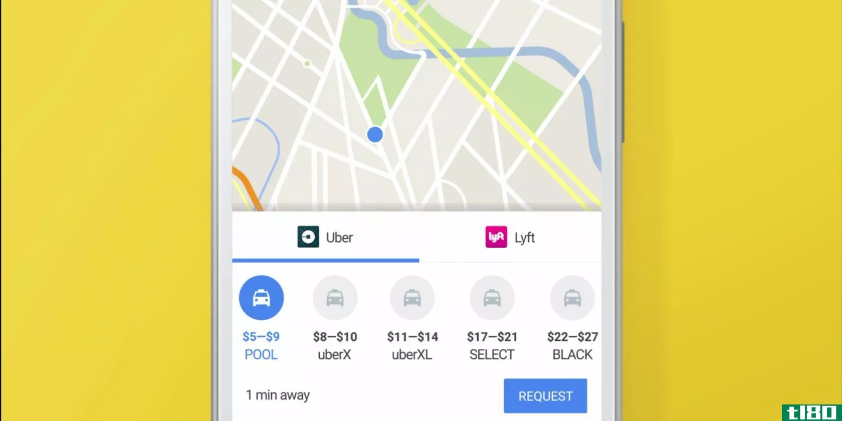 google-maps-uber-screenshot