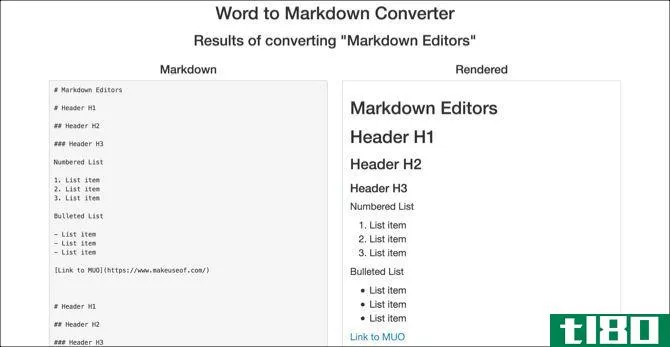 Word To Markdown Converter