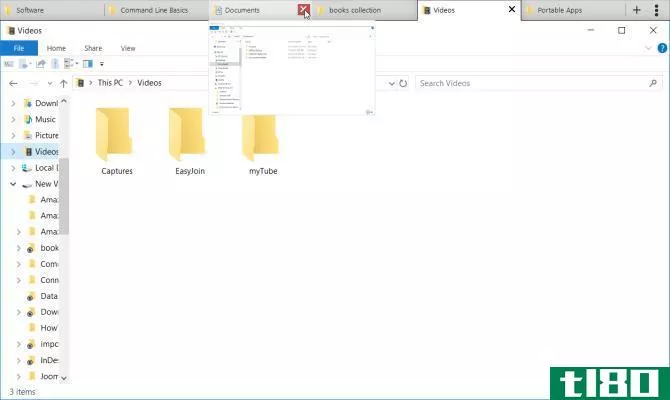 group tabs of file explorer with groupy