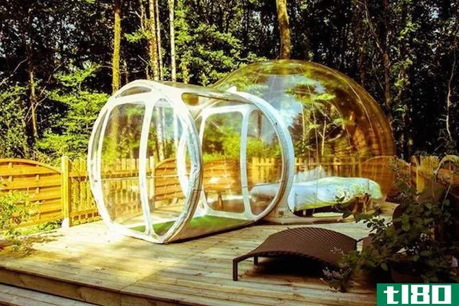 airbnb-bubble lodge