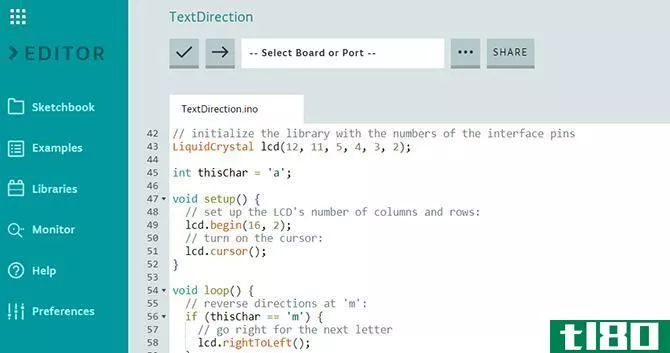 Arduino Create Web IDE