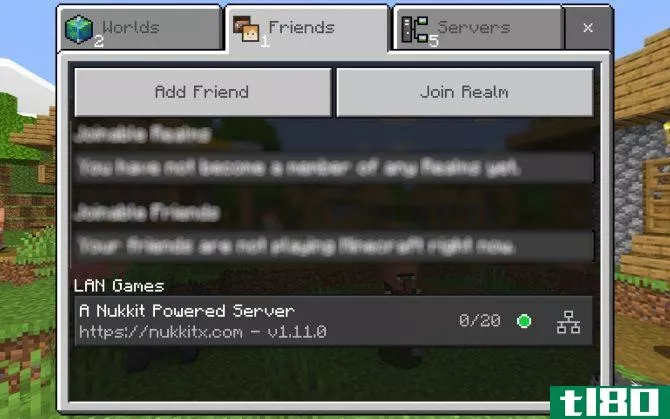 Create your own Minecraft server