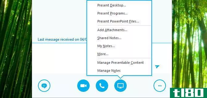 Sharing your screen in Skype for Business