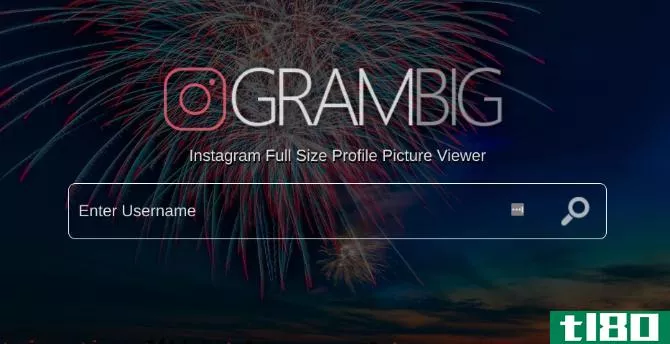 GramBig shows full size photos of instagram profile pictures