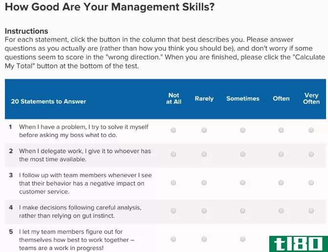 Find your management style and improve your management, leadership, and people skills at Mind Tools