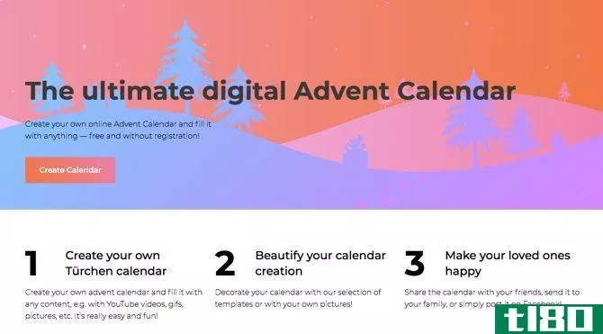 Tuerchen DIY Advent calendar