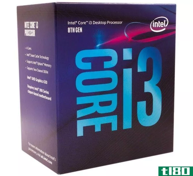 The Intel Core i3 8100 runs the best gaming PC build under $500
