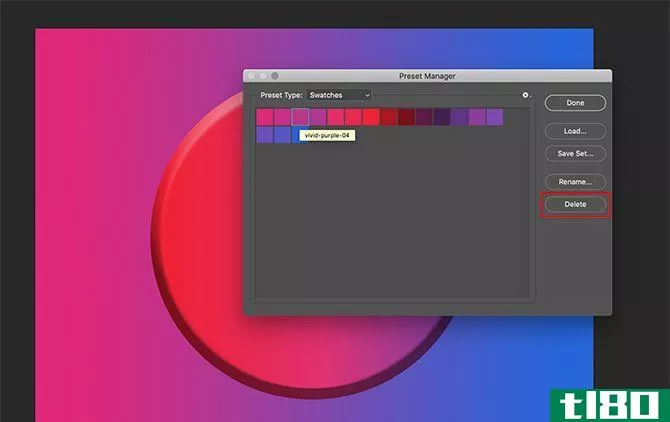 How to Create a Custom Color Palette in Photoshop Delete Individual Color