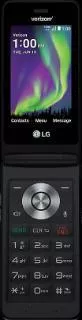 The LG Exalt LTE flip phone on Verizon Wireless