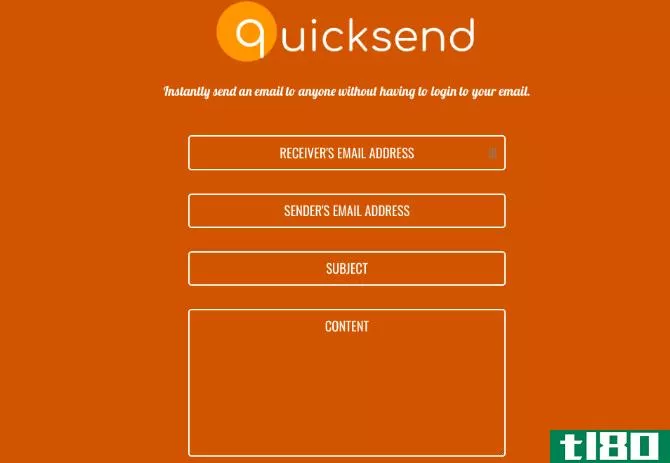 send emails without logging into inbox with quicksend