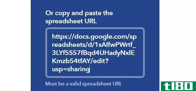 google sheets share url