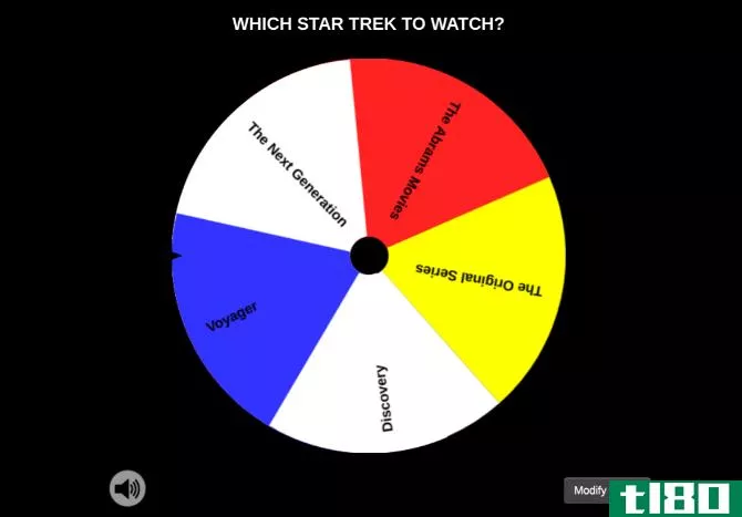 Wheel Decide spins a custom with all your choices to pick a random decision