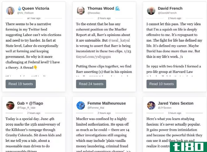 Thread Reader app makes it easier to read Twitter threads and discover tweetstorms