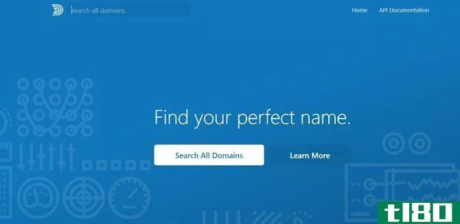 Domainr's ultra-fast domain name search