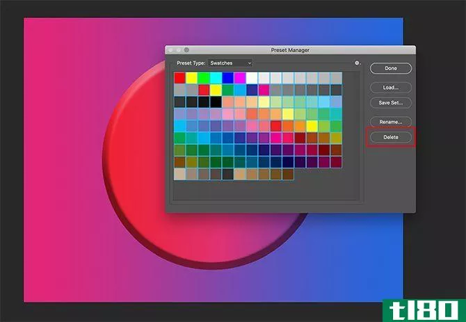 How to Create a Color Palette in Photoshop Delete Old Color Swatches