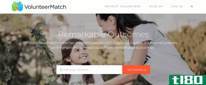 Volunteer Match is a volunteer work website