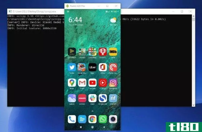 View your Android screen on a PC via USB with Scrcpy