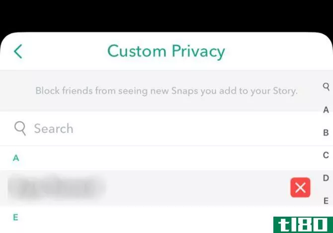 How to Block Someone on Snapchat Custom Privacy