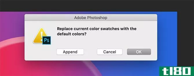 How to Create a Custom Color Palette in Photoshop Do Not Append