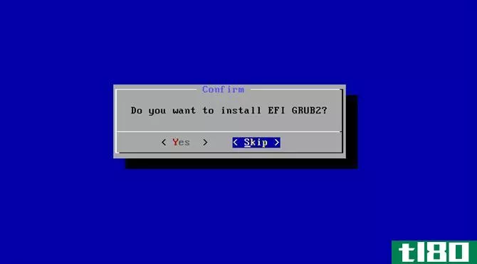 Do you want to install EFI GRUB2?