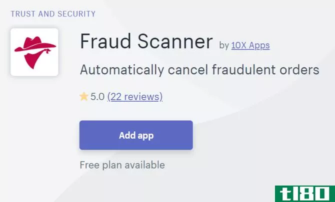 Fraud Scanner Shopify App Security