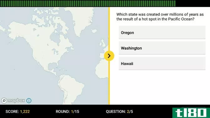 NatGeo's GeoBee Challenge app is a fun geography quiz to test knowledge and learn geographical facts