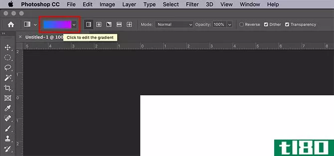 Creating Custom Gradient in Photoshop Editing a Gradient